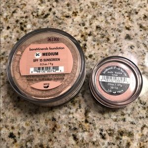 New bareMinerals Foundation & All Over Face Color